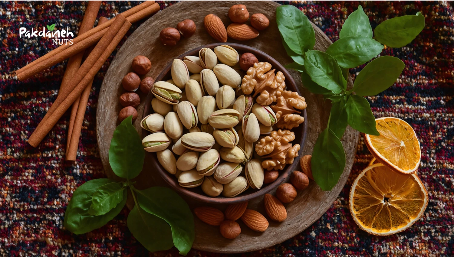 تزیین آجیل شب یلدا