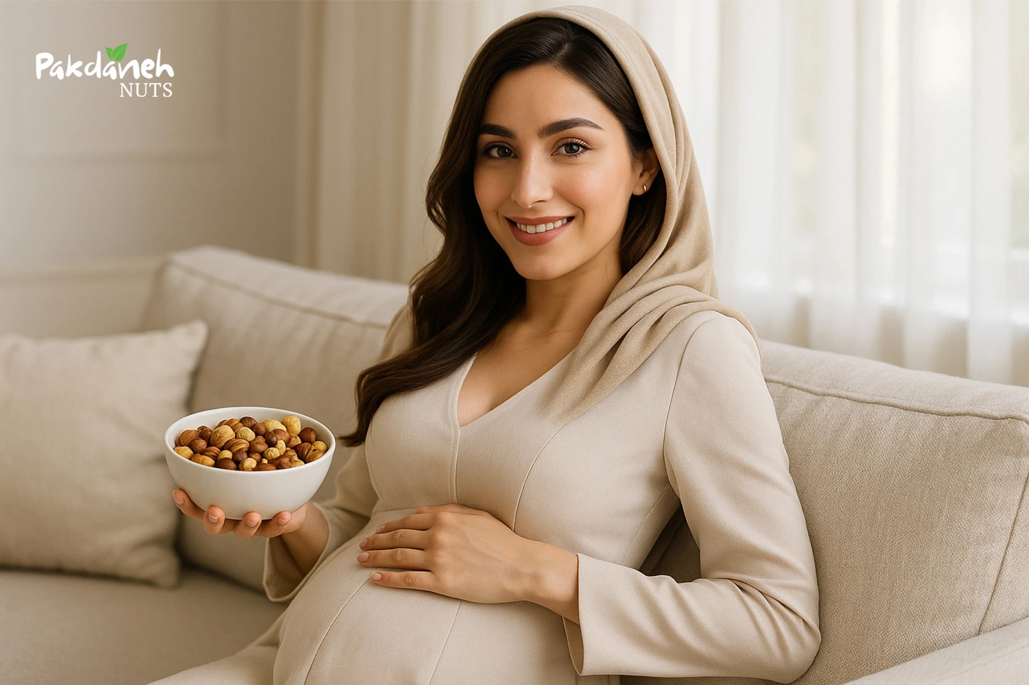 خواص آجیل برای زن باردار